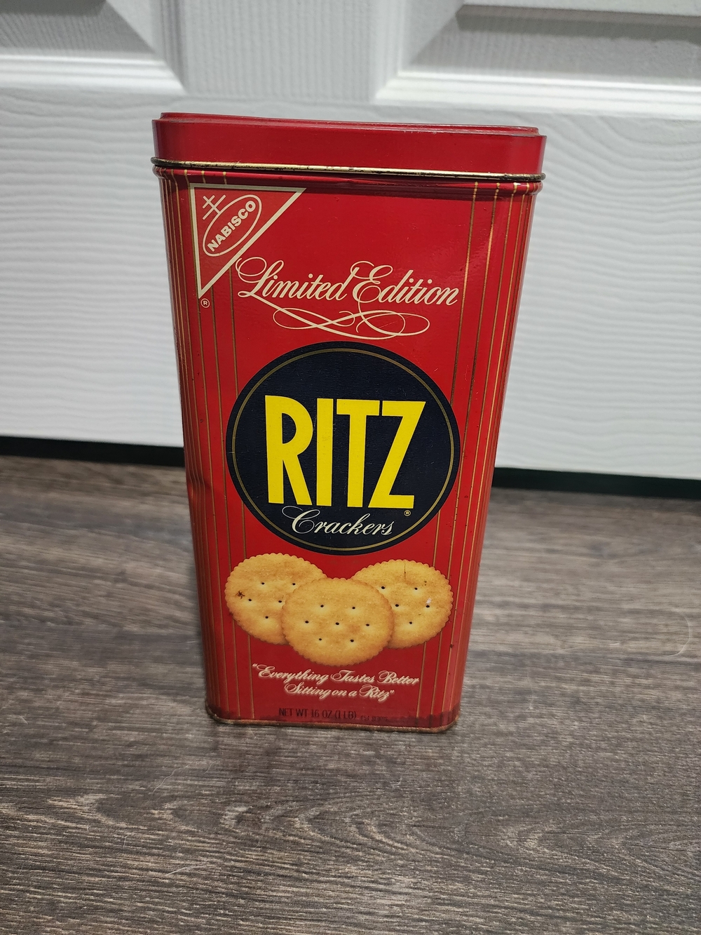 Vtg 1986 Ritz Crackers Limited Edition Collectors Tin